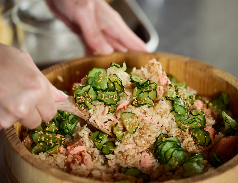 黒酢すし飯のちらし寿司 | UCHIBORI MAGAZINE | 内堀醸造株式会社