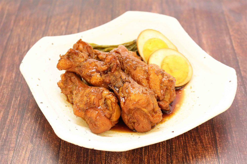 鶏手羽元のさっぱり黒酢煮